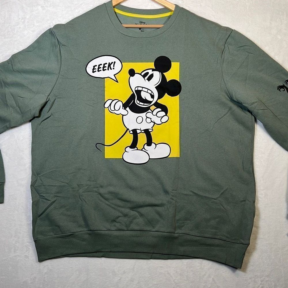 Disney Mickey Mouse Sweatshirt- Men XXL- NWT‎